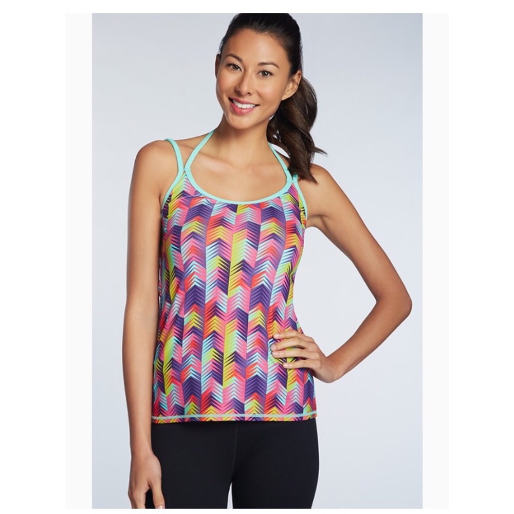 Fabletics Miri Tank in High Intensity Print